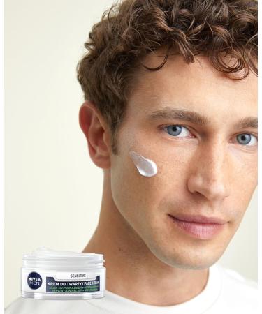 NIVEA Polish NIVEA MEN Sensitive Intensive moisturizing cream for men for sensitive skin 50 ml 50 ml 1er Pack - Buy Online on GoSupps.com