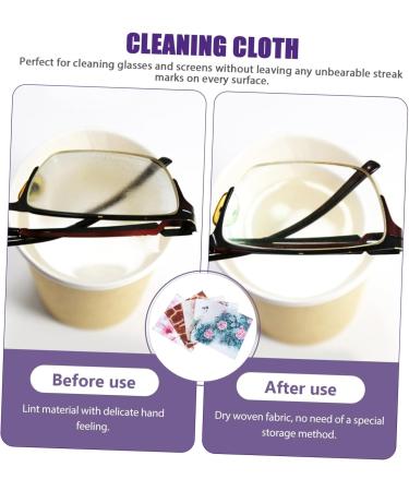 Uonlytech 20 Pcs Superfine Fiber Glasses Cleaning Cloth - Sunglasses & Eyeglass Cleaner for Lenses & Screens - Premium Microfiber Cloths for Optimal Cleaning - Buy Online on GoSupps.com