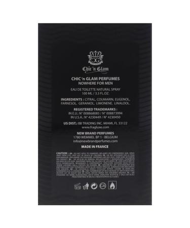 Nowhere for Men - 3.3 oz EDT Spray - Buy Online on GoSupps.com