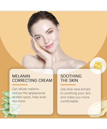 Melanin Correcting Cream Body Moisturiser for Dry Skin Melanin Correcting Body Cream Melanin Repair Cream Dark Spot Corrector Cream for Body Underarm Dark Knees and Elbows Neck Armpit - Buy Online on GoSupps.com