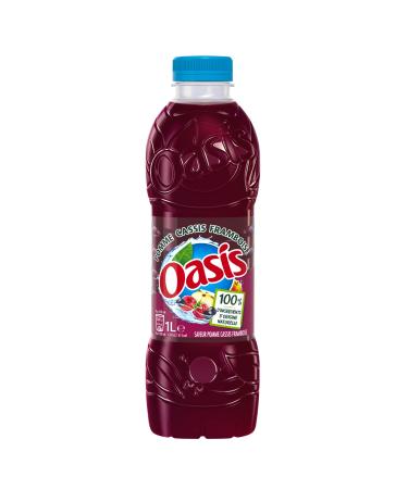 Oasis Apple Blackcurrant Raspberry Fruit Juice, 1L