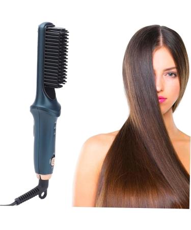 2-in-1 Electric Hair Straightener & Curling Iron - Intelligent Hair Styling Comb for Women - Buy Online on GoSupps.com