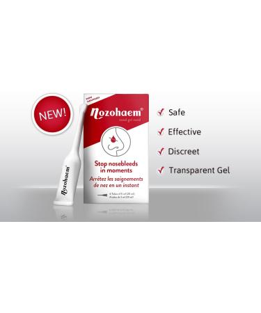 Nozohaem Nasal Gel STOPS nosebleeds in moments - Buy Online on GoSupps.com