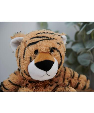 Warmies Tiger Soft Toy Brown 0.76 kg - CP-TIG-1 | Plush Microwavable Stuffed Animal - Buy Online on GoSupps.com