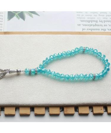 Oralgos Fashionable Tasbi-Broth with 33 Pearls | Islamic Jewelry Prayer Chain & Bracelet | Unique Alloy Misbaha - Shop Internationally - Buy Online on GoSupps.com