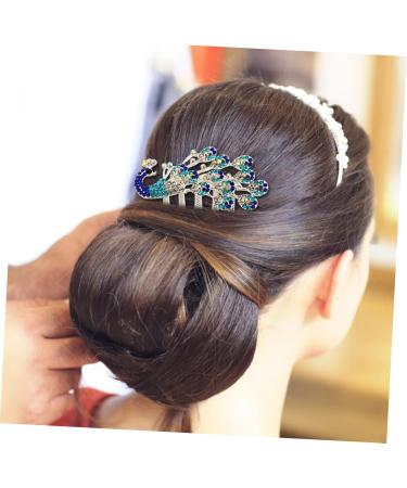 Beatifufu Diamond Phoenix Hair Comb Peacock Hair Comb Bridal Headpiece Rhinestone Clip Accessories Winter Party Hair Comb Flower Girl Hair Clip Hair Accessories Wedding Headdress Combs Alloy - Buy Online on GoSupps.com