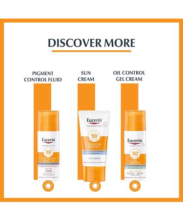 Eucerin Photoaging Control Sun Fluid SPF 50 with Hyaluronic Acid - Buy Online on GoSupps.com