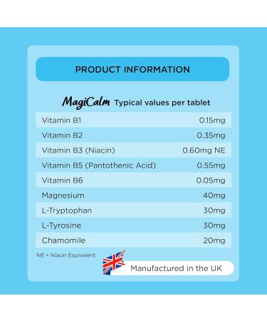 MagiCalm For Dogs | Healthspan | 60 Tablets | Anxious Dogs | Magnesium | B Vitamins | Chamomile | Pet Health | Vegetarian - Buy Online on GoSupps.com