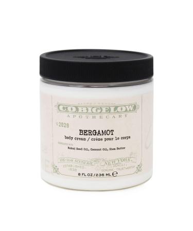 C.O. Bigelow Iconic Collection Bergamot Body Cream with Kukui Seed Oil Coconut Oil and Shea Butter 8 fl oz