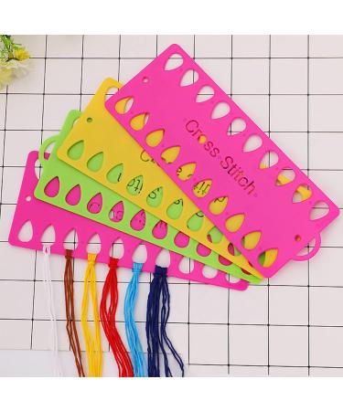 20 Pack Embroidery Floss Organizer - Cross Stitch Supplies & Needlework Thread Holder - Sewing Tools for DIY Craft - Mixcolor - Buy Online on GoSupps.com