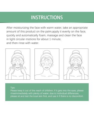 Nettoyant Visage claircissant - Nettoyage En Profondeur Hydratant Contr le Du S bum Et Pr vient L'acn Laisse La Peau Propre clatante Non Tiraillante(3PCS) - Buy Online on GoSupps.com