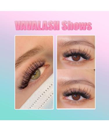 Russian Volume Eyelash Extensions 10D 0.07 D 8-15mm - Middle Stem, Heat Bonded Premade Fans - Volume Lash Supplies - Buy Online on GoSupps.com