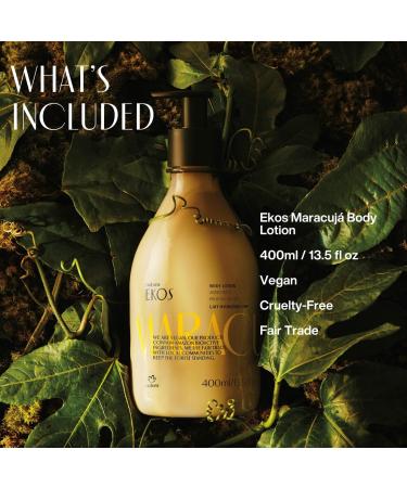 Natura Maracuj (Passion Fruit) Hand & Body Care Bundle Calming Body Lotion + Hydrating Hand Cream Soothing Fast-Absorbing 24H Moisturization Vegan Brazilian Skincare 13.5 fl oz + 1.4 oz - Buy Online on GoSupps.com