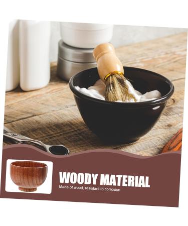 Frcolor Wooden Shaving Brush & Soap Shell for Men | Eco-Friendly Bamboo Razor Cup for Smooth Shaves - Buy Online on GoSupps.com