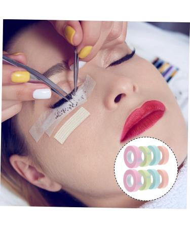 Bestoyard 16 Rolls Disposable Eyelash Tape - Non-Woven Fabric for Eyelash Grafting - Pink Eyelash Assistant Discs - Buy Online on GoSupps.com
