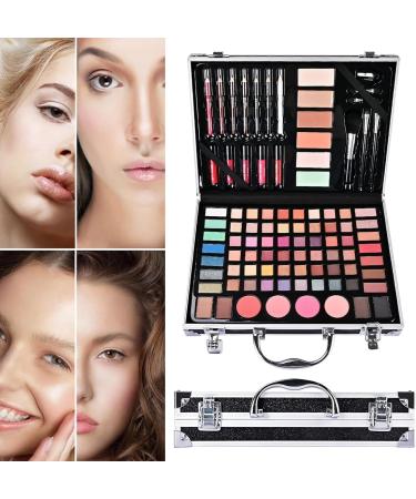 professional makeup | professional makeup for women portable multi-function makeup kit for professional/beginner 62 eye shadows 4 eyebrow powders 5 - Buy Online on GoSupps.com