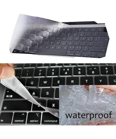 Ultra Thin Keyboard Cover for 2022-2024 MacBook Air 15 M2 M3 & Pro 14 16 M1 M2 Max - EU Layout with Touch ID | Perfect Fit for A3114 A3113 Models - Buy Online on GoSupps.com