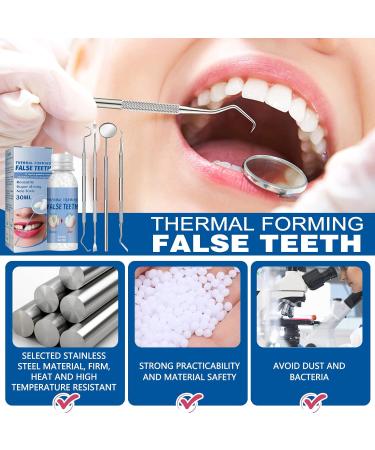 Allony Temporary Dentures & Tooth Repair Kit | Durable Dental Care for Broken Teeth - International Shipping Available - Buy Online on GoSupps.com
