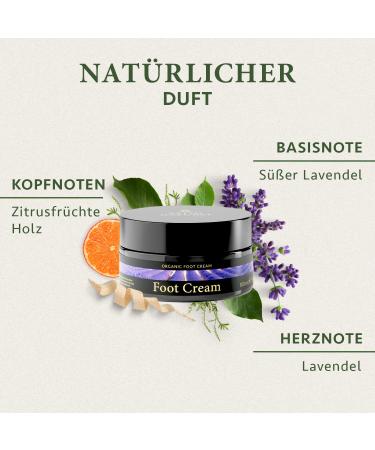 Revitalize Dry Feet with Vegan Foot Cream - Shea Butter Organic Aloe Vera Salicylic Acid - 100ml - Perfect for Cracked Heels & Calluses - Satin Naturel - Buy Online on GoSupps.com