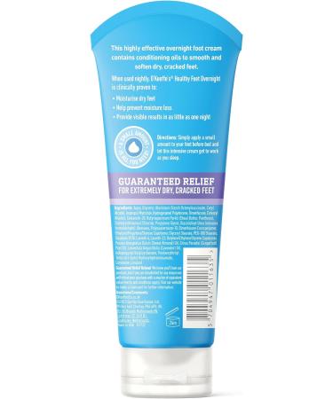 O Keeffe s Healthy Feet Overnight 5 x 80ml Tubes Intensive Foot Cream for Extremely Dry Cracked Feet | Visible Results in 1 Night 5 Count (Pack of 1) - Buy Online on GoSupps.com
