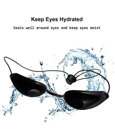 3D Hydrating Moisture Sleep Mask for Dry Eye Relief | Best CPAP Eye Mask for Hydration | Unisex Sleep Mask for Comfort and Relief - Buy Online on GoSupps.com