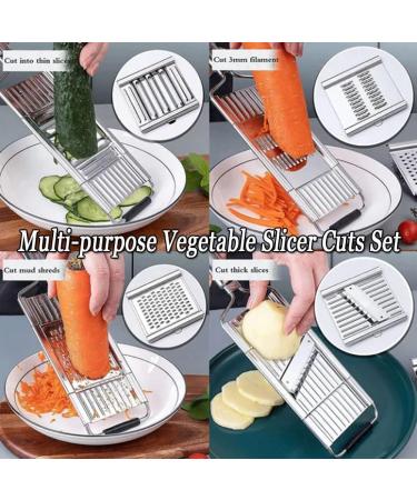 Humorous Multi-Purpose Vegetable Slicer Cuts Set Humorous Multipurpose Vegetable Slicer Cuts Set Landepend Multipurpose Vegetable Slicer Multi Purpose Vegetable Slicer Graters Peelers & Slicers 5-piece Set - Buy Online on GoSupps.com
