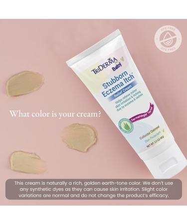 TriDerma Baby Eczema Itch Relief Cream for Sensitive Skin 2.2 oz - Buy Online on GoSupps.com