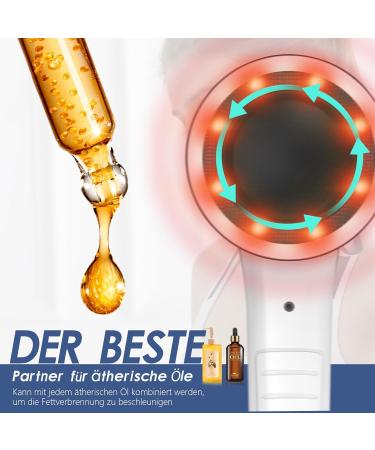 Chakger Hand Massager - Electrical Deep Tissue Cellulite Device with 8 Heads for Muscles Back Neck & Feet Relief | International Shipping - Buy Online on GoSupps.com
