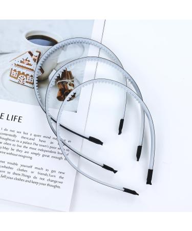 20 Pack Black Women s Hair Straps - Thin Plastic Fabric-Covered Elastic Holders for DIY Accessories - Buy Online on GoSupps.com