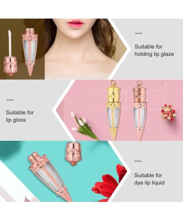 HOMSFOU Tube de Gloss Vide 5 Ml 10 Pi ces Flacons L vres Rechargeables en Plastique L ger Contenant pour Maquillage L vres pour chantillons et Usage Voyage - Buy Online on GoSupps.com