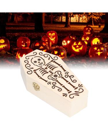 Decorative Wooden Coffin Pet Burial Coffin Gothic Style for Coffin Box for Small Pets for Hamsters for Halloween Party Decor(#2) - Buy Online on GoSupps.com