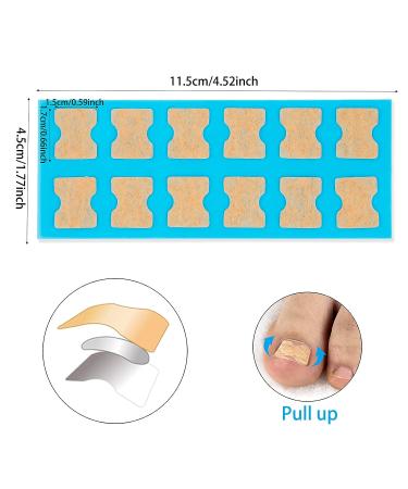 Fitmedify Toenail Correction Patch - 60 Pcs for Ingrown Toenail Prevention - Buy Online on GoSupps.com