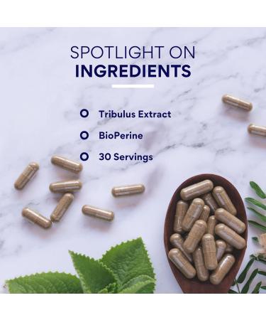 Research Verified Tribulus Terrestris - 1500mg- 95% Furostanol Saponins 5% Bioperine - 60 Count - 6 Bottles 60 Count (Pack of 6) - Buy Online on GoSupps.com