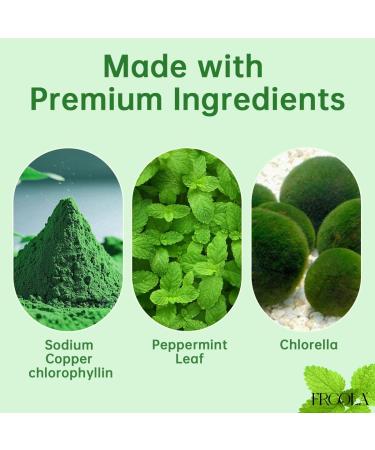 Frcola Chlorophyll Capsules Body Magic Chlorophyll & Chlorella for Odor Removal Fresh Breath Detoxing & Promotes Gastrointestinal Digestion Healthcare Vitamin 60 Capsules - Buy Online on GoSupps.com