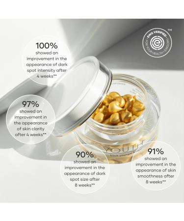 Shaklee - YOUTH - Radiance C+E Capsules - High-Potency Vitamin C + E Raspberry Extract - Enhances Glow Evens Tone Reduces Wrinkles - 60-Day Supply - Buy Online on GoSupps.com