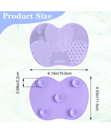 Sibba Makeup Brush Cleaner Mat & Silicone Cleaning Sponge Set | Efficient Brush Cleaning Solution | Essential Makeup Tools for Brushes & Cosmetic Care - Buy Online on GoSupps.com