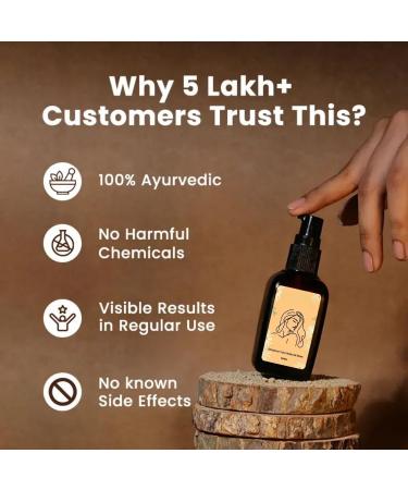 HYD Ayurv.edic Mas.Sage Oi.l for women NAT.Ural Herb.al No parabens & chemicals 50 ml (pack of 1) - Buy Online on GoSupps.com