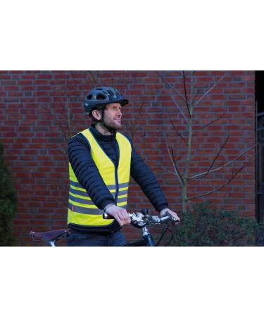 ABUS Lumino Reflex Vest | High Visibility Safety Vest for Day & Night | Adult Zipper Vest | International Shipping Available - Buy Online on GoSupps.com