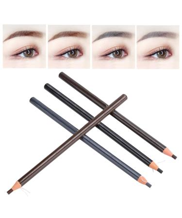 4-Part Durable Waterproof Eyebrow Pencil Set | Natural Eye Makeup Tools - International Shipping Available - Buy Online on GoSupps.com
