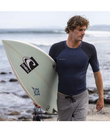 O'Neill Men's Reactor-2 1mm Short Sleeve Top - Medium, Black - Buy Online on GoSupps.com