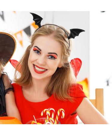 Beaupretty Cosplay Bat Headband Halloween Party Headband Bat Wing Headband Bat Hair Clips Costume Headpiece for Halloween - Buy Online on GoSupps.com