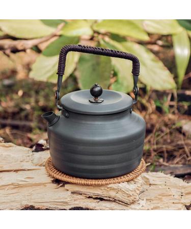 Alocs 1.3L Portable Camping Kettle - Lightweight Tea & Coffee Pot for Outdoor Hiking and Picnics - Buy Online on GoSupps.com