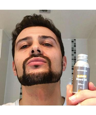 Groomarang Revitalise Beard Oil 30ml | 100% Natural Vegan Moisturizer & Conditioner for Soft Beard Hair - Buy Online on GoSupps.com