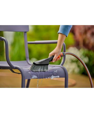 Gardena Cleansystem Wash Set - Hand-Held Brush for Sensitive Surfaces & Narrow Areas | Water-Flow Regulation & Soap Sticks Included (18860-20 - Buy Online on GoSupps.com