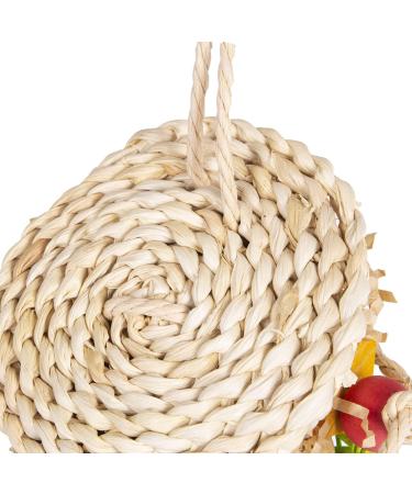 HappyBird Shred-Partyplate - Eco-Friendly Shredding Toy for Parakeets & Small Parrots | Best Bird Toys for Happy Birds - Buy Online on GoSupps.com