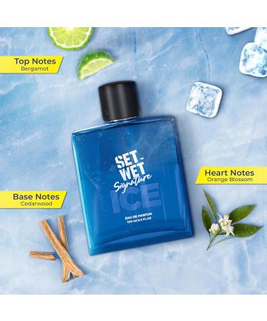 Se't We't Ice Perfume for Men 100ml|Citrusy Long Lasting Perfume for Men|Gift for Men|Best Everyday Fragrance - Buy Online on GoSupps.com