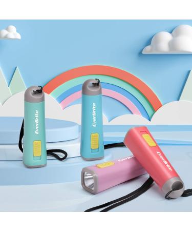 Everbrite Mini LED Flashlight - Coral Red 1W | Perfect for Camping & Gifts - 3 AAA Batteries Included - Buy Online on GoSupps.com