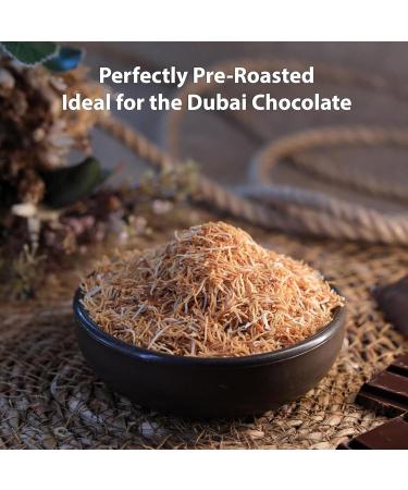 Pufai Erendiz Kadaifi Special Dubai Chocolate Dough Angel Hair 2 Skeins in Good Quality Practical Packaging Long Lasting 200 g - Buy Online on GoSupps.com