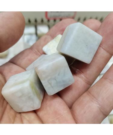 Crystal 6pcs Mini Natural Square Tumbled Stone Rose Quartz Cube Clear Crystal Reiki Aquarium Decoration Collection 20mm ningxiao - Buy Online on GoSupps.com