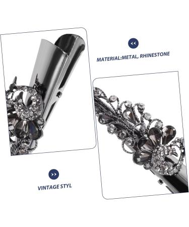 minkissy Korean version unique clips for hair headgear large girls hair accessories Miss sharp mouth clip women's hair clips for thin hair rhinestones decorate horn clip hairpin - Buy Online on GoSupps.com